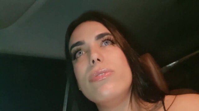 Having fun in the car