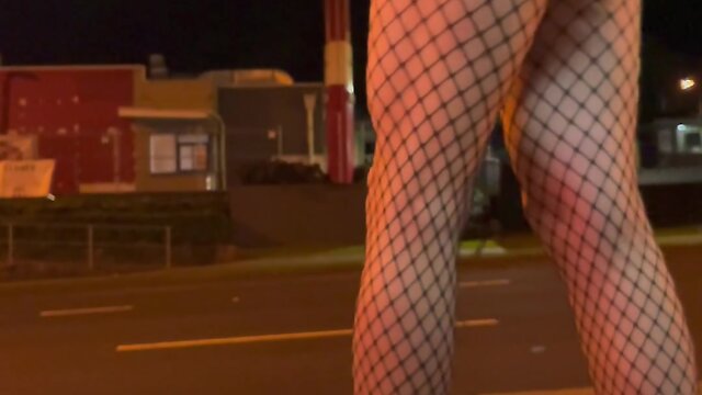 Stripping in public street at night: a cautionary tale