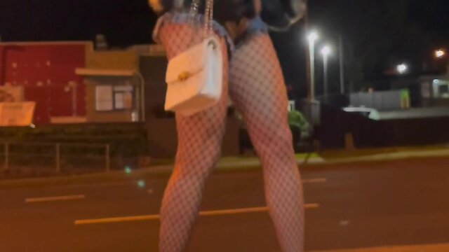 Stripping in public street at night: a cautionary tale