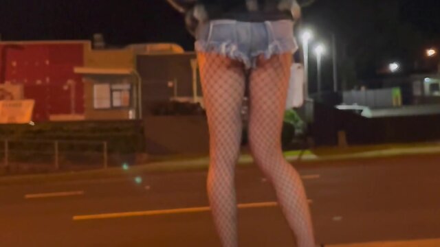 Stripping in public street at night: a cautionary tale