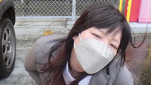 Office worker pantyhose masturbation