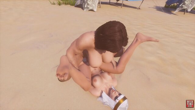 Futa and shemale intimate encounter