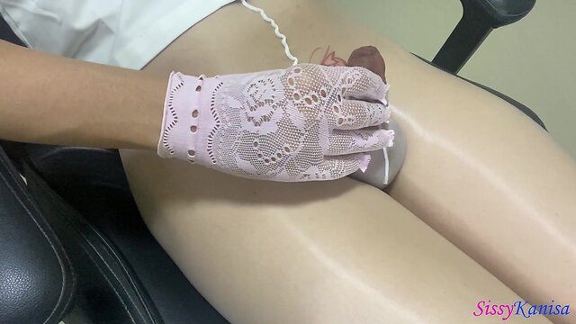 Sisk pantyhose challenge ep3.2: masturbation to climax
