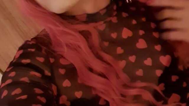 The scarlet-haired lass