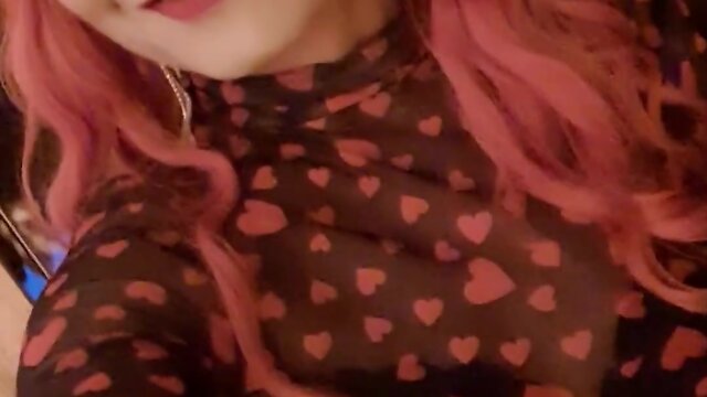 The scarlet-haired lass