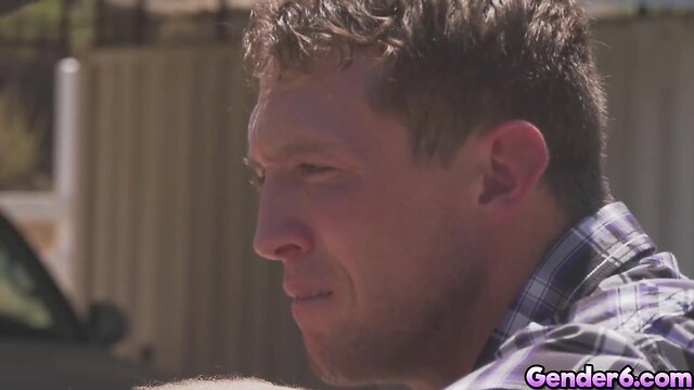 Cowgirl takes anal ride on cowboy pierce paris big cock and loves it!