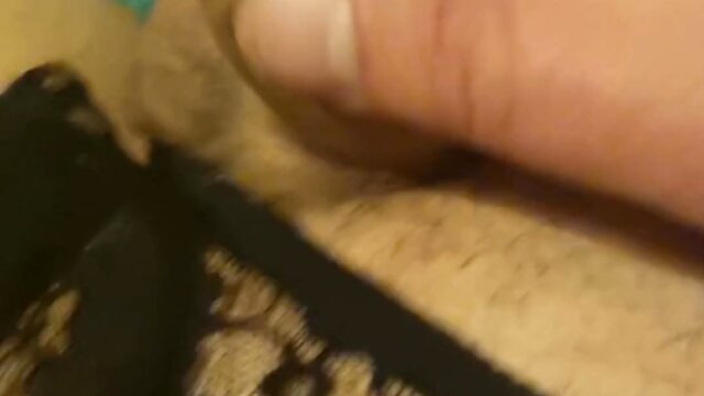 Sissy panties and a tiny cock: pre-cum and cum finale with alicia smallz