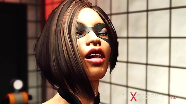 Blonde busty has anal sex with shemale and huge dick milk