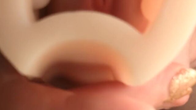 Inside my fleshlight: a pov experience of cumming