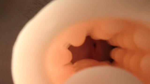 Inside my fleshlight: a pov experience of cumming