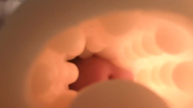Inside my fleshlight: a pov experience of cumming