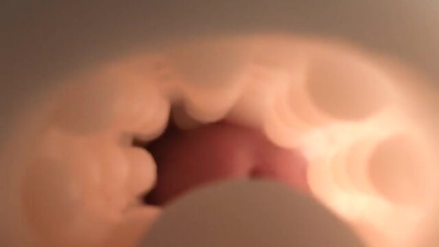 Inside my fleshlight: a pov experience of cumming