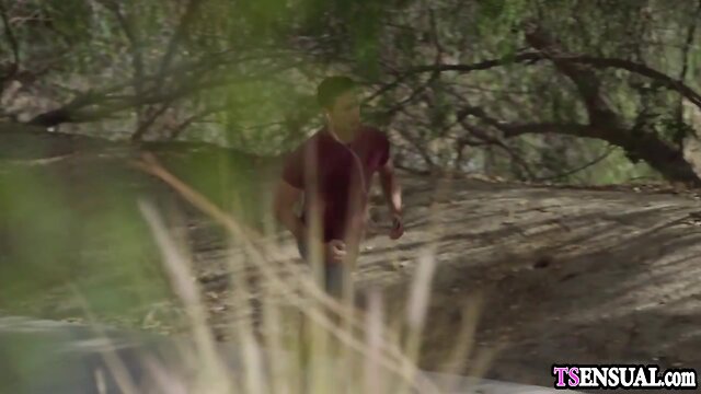 Seductive step-milf shemale craves rough sex