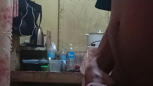 The queen masturbates.