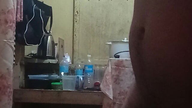 The queen masturbates.