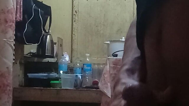 The queen masturbates.