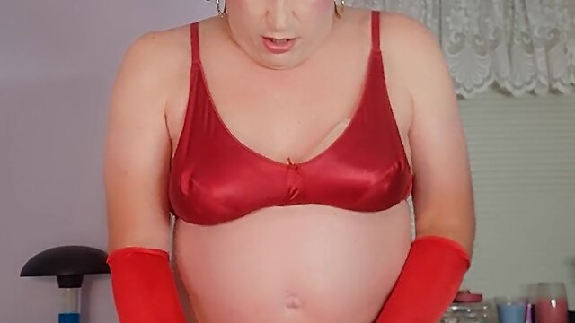 Exploring pleasure: satin masturbation and butt plug