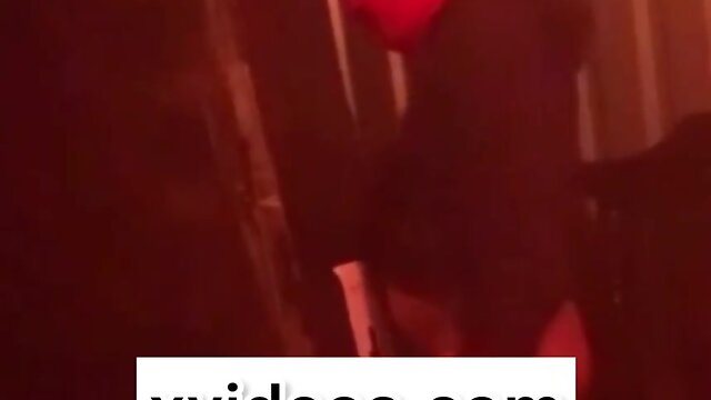 Transgender women enjoying glory hole blowjobs