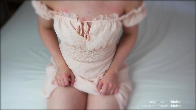 Choosing my adorable outfit with her help