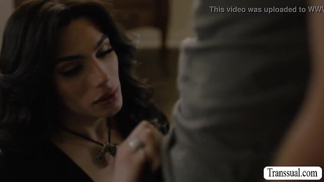 Ex-boyfriend gives bareback to stunning ts.