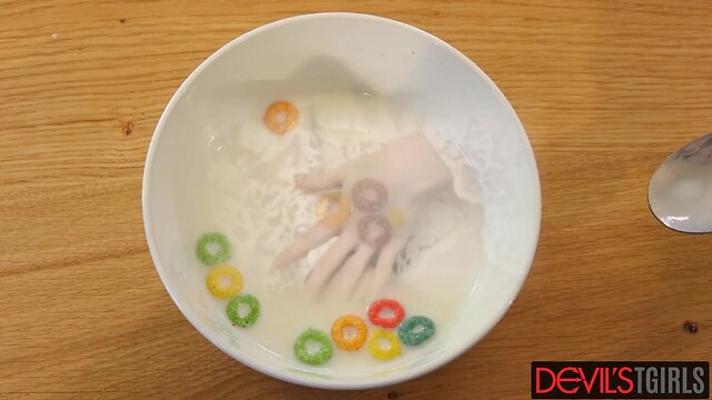 Transgender cutie receives intimate attention