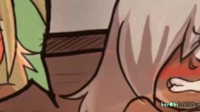 Continuous loop of watamote futa scene