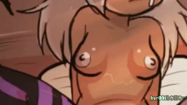 Continuous loop of watamote futa scene