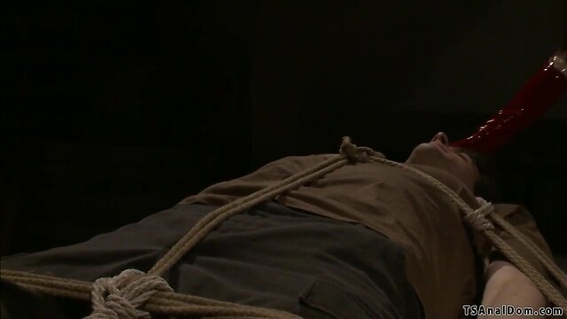 Black transgender woman has anal sex with caucasian man