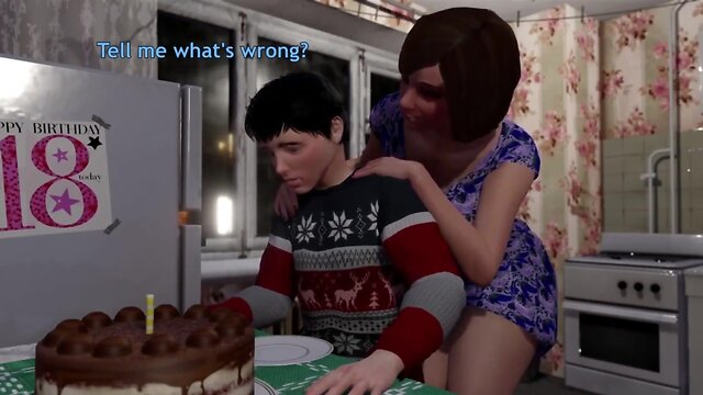 Seduced by a shemale: a 3d animation sissy transformation with a big booty twist