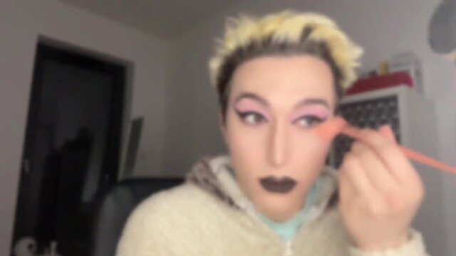 Stepdad convinces sissy son to transform and gets intimate