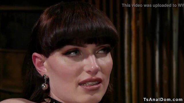 Transgender biker takes on ripped mans member