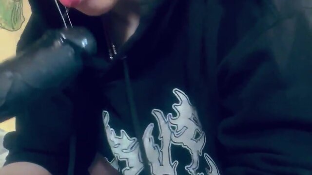 Interracial first date: trans twink gets it on with bbc