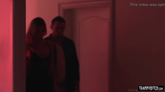 Incredible anal action with slim tranny khloe kay