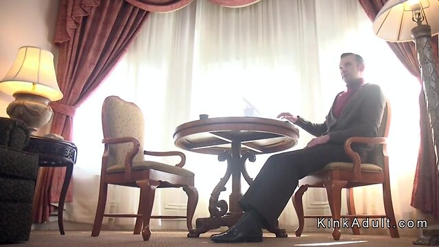 Transgender with large penis dominates tattooed author