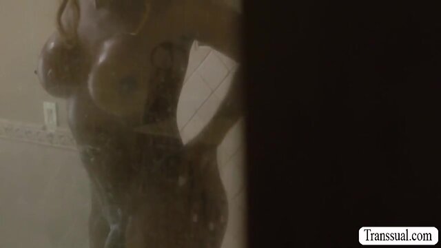 Barebacking ebony ts gets naughty with horny partner