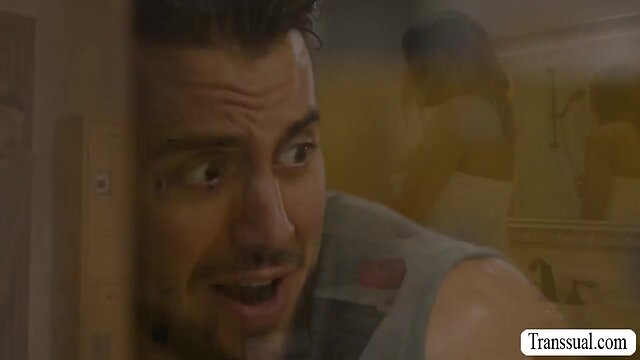 Barebacking ebony ts gets naughty with horny partner