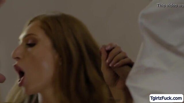 Interracial anal fun: ts lianna lawson fucks friends pussy bareback