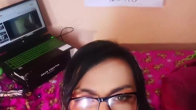 Join my new channel violetta pigtails official and lets have a delicious time - our secret! gorgeous trans skinny girl with a plug in her anus