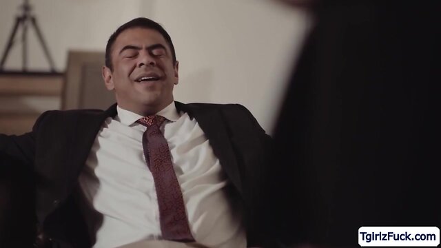 Stepdad fills blonde ts kate zha raw