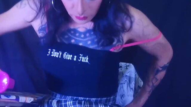 Exploring sissy and femboy pleasure: anal plug and masturbation