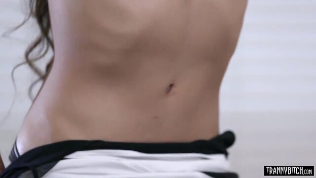 Unfaithful latina shemale housewife cheats on her husband