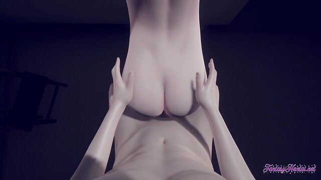 Pov: yaoi femboy mio gives sensual oral pleasure and rimming