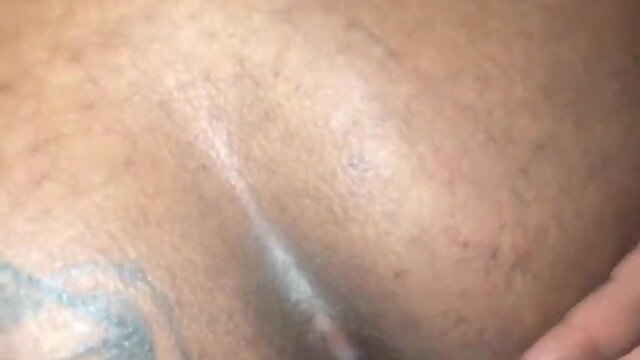 Big black cock in juicy booty