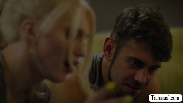 Stepbrother barebacks skinny ts in her ass