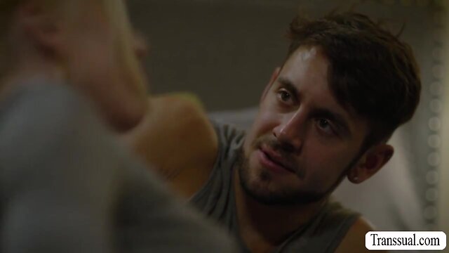 Stepbrother barebacks skinny ts in her ass