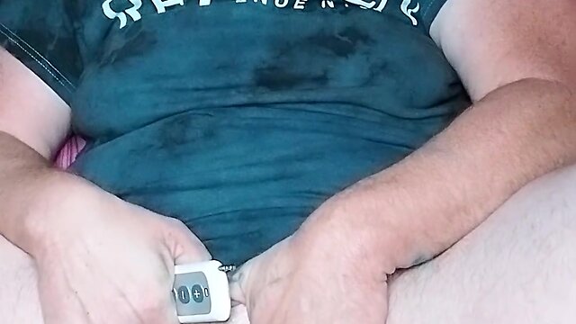 Exploring submission with a sex swing and fuck machine: continuous masturbation, squirting, and dildo penetration