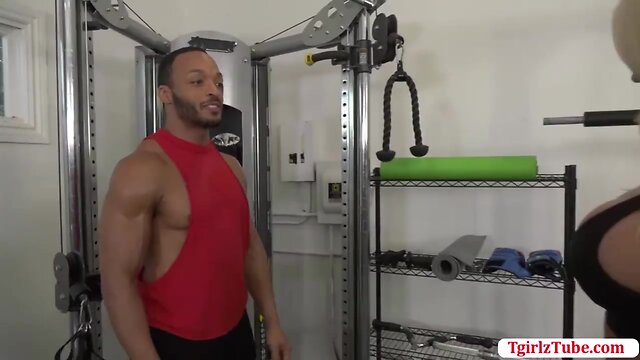 Anal pleasure for ladyboy angelina: watch her bend over