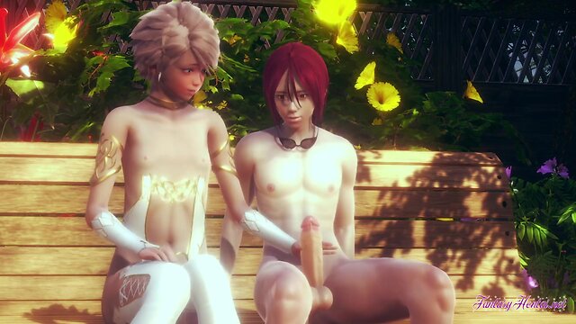 Exploring pleasure: erik and rins intimate encounter