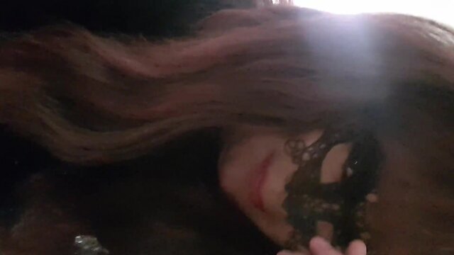 Transgender karlatvags gives blowjob to stranger and gets penetrated doggy-style