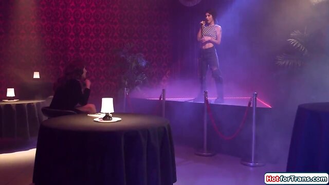 Tgirl boss ariel demure has intimate encounter with candidate